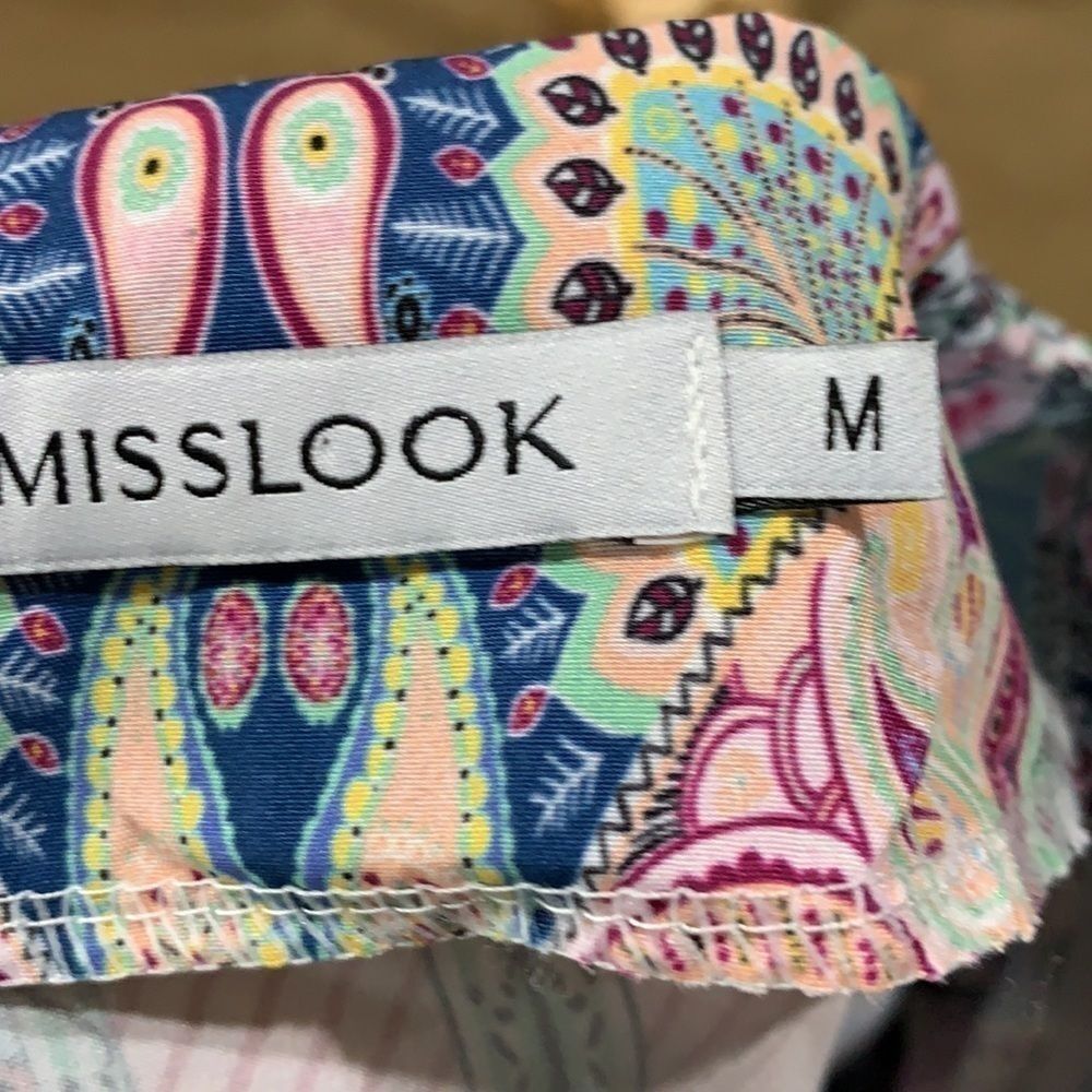 Misslook floral print dress, Medium - Picture 3 of 4